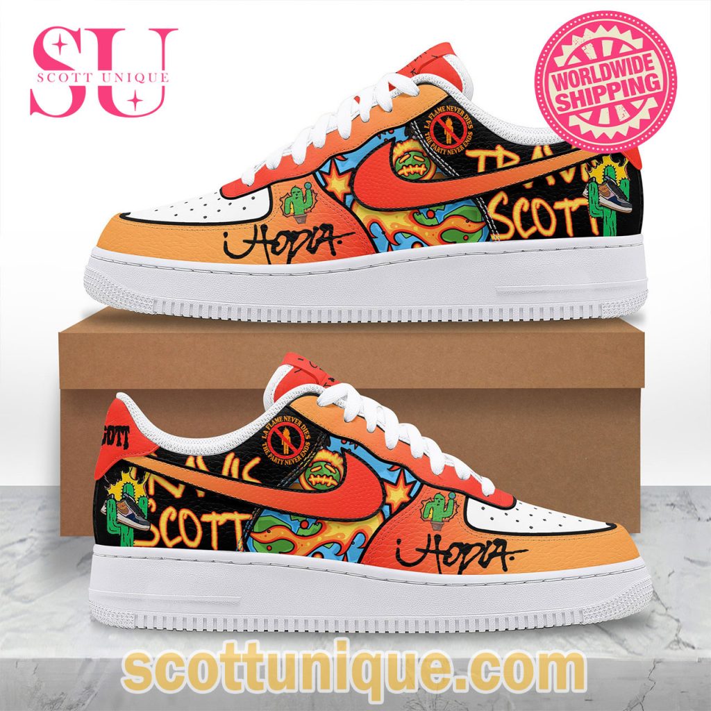 Travis Scott Utopia Song Nike Air Force 1 Shoes2 Travis Scott Utopia Song Nike Air Force 1 Shoes2