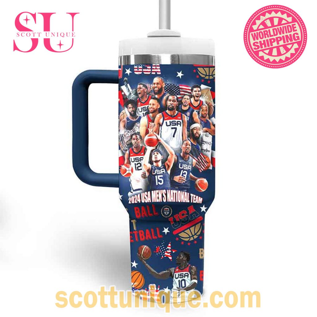 USA Men's National Team Basketball Stanley Tumbler2 USA Men's National Team Basketball Stanley Tumbler2
