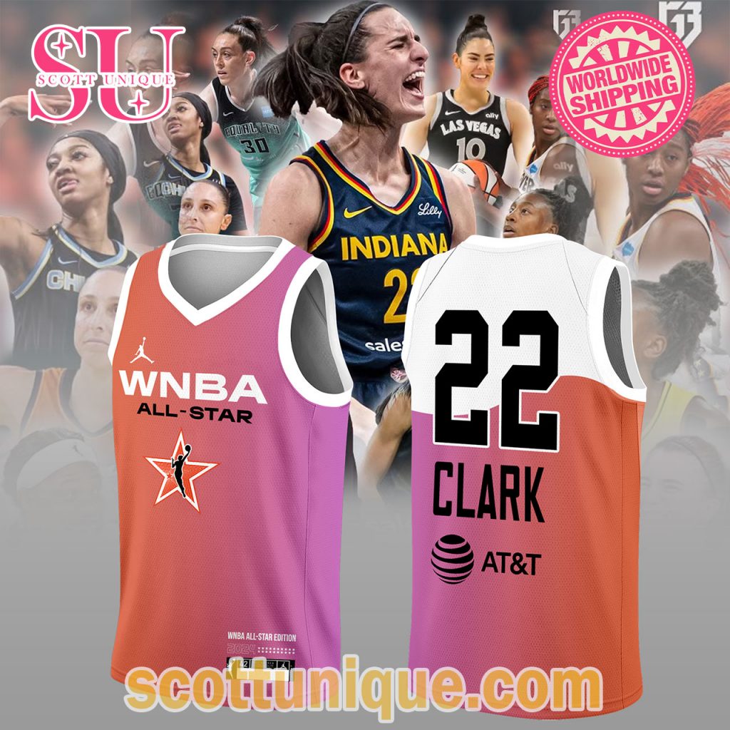 WNBA Caitlin Clark All Star 2024 Jersey Tank Top WNBA Caitlin Clark All Star 2024 Jersey Tank Top