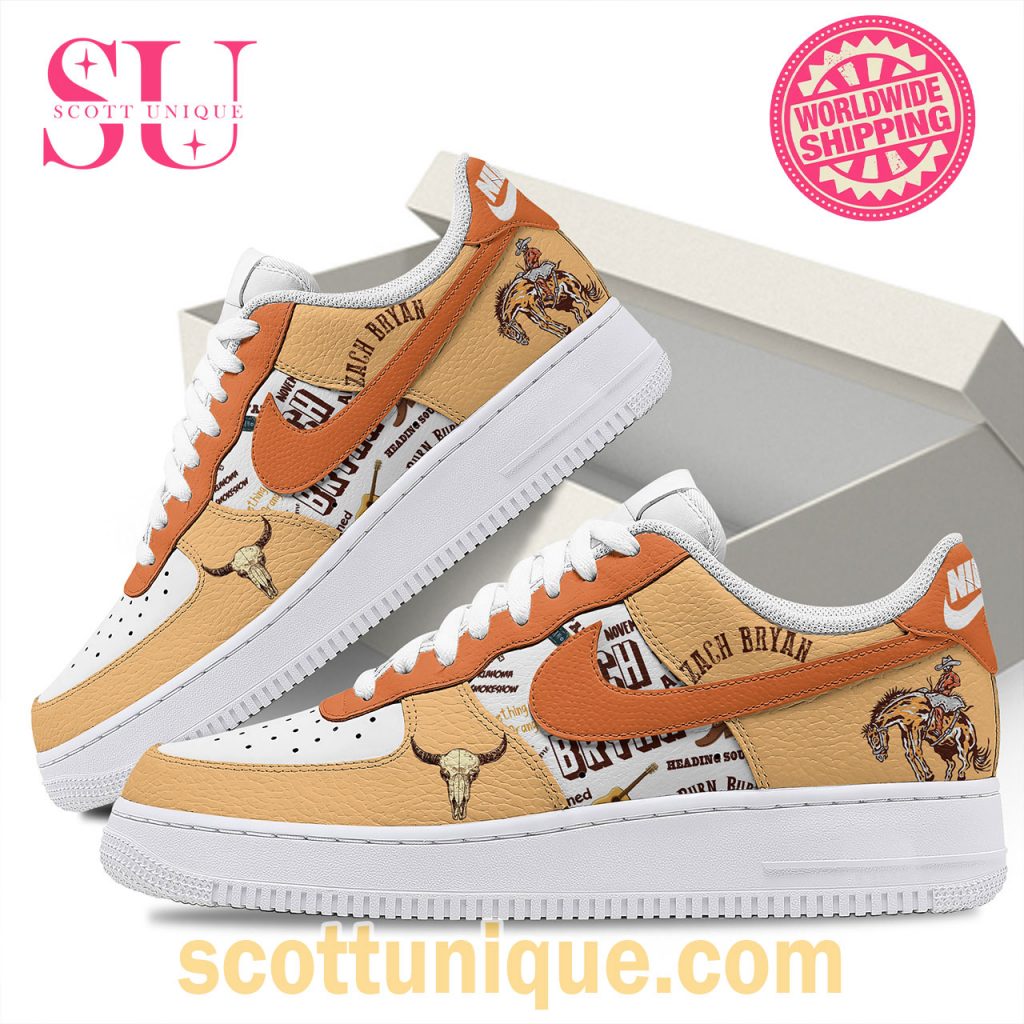 Zach Bryan Cowboy Nike Air Force 1 Shoes1 Zach Bryan Cowboy Nike Air Force 1 Shoes1