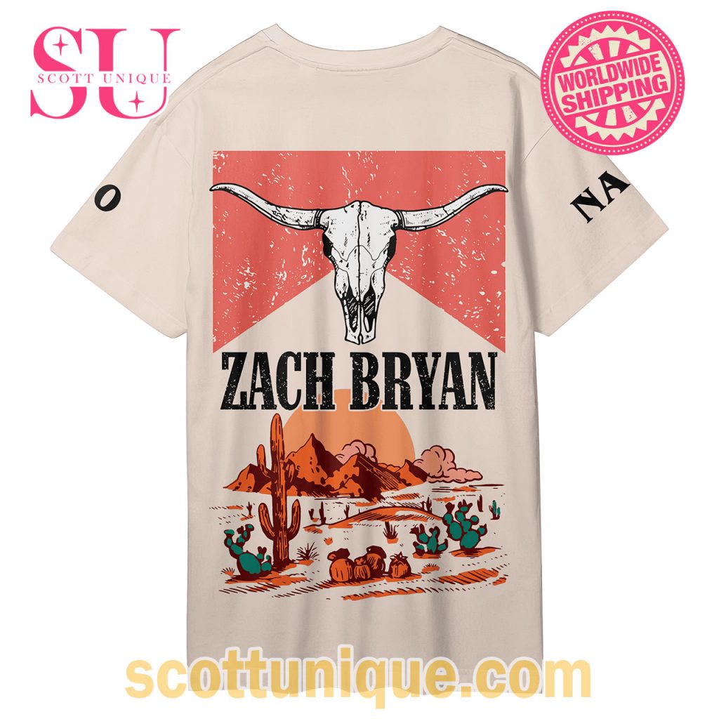 Zach Bryan Floral Signature Customize T Shirt2 Zach Bryan Floral Signature Customize T Shirt2