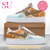 Zach Bryan Cowboy Brown Nike Air Force 1 Shoes