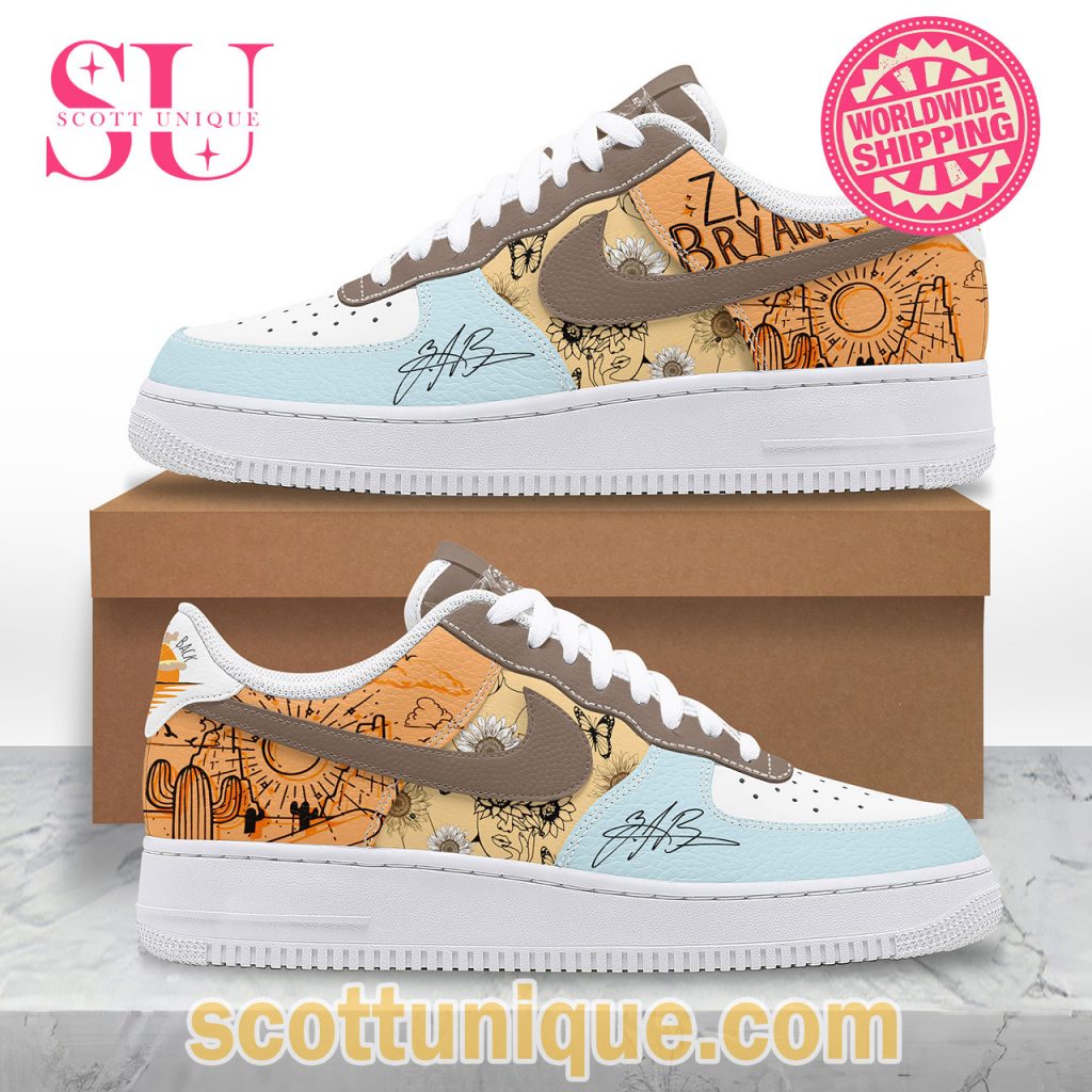 Zach Bryan Give Me Back Nike Air Force 1 Shoes Zach Bryan Give Me Back Nike Air Force 1 Shoes