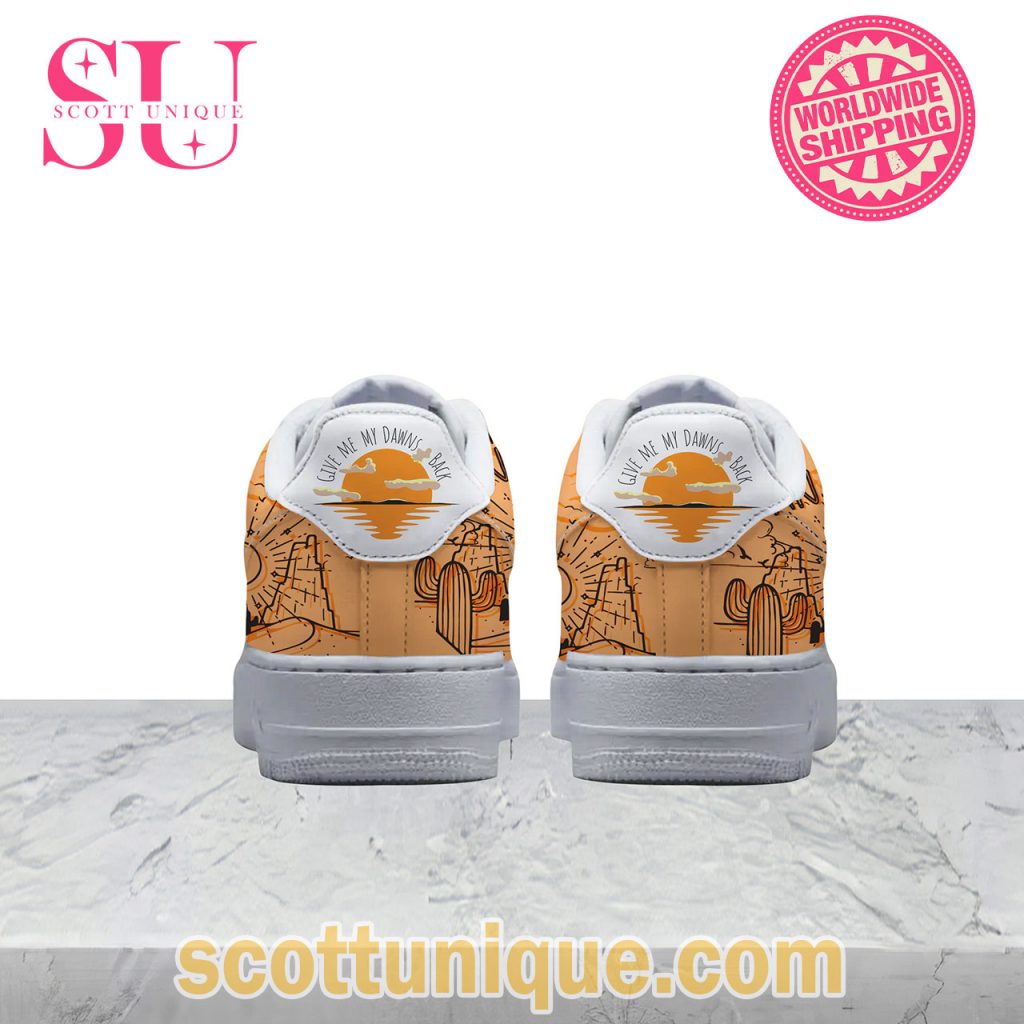 Zach Bryan Give Me Back Nike Air Force 1 Shoes1 Zach Bryan Give Me Back Nike Air Force 1 Shoes1