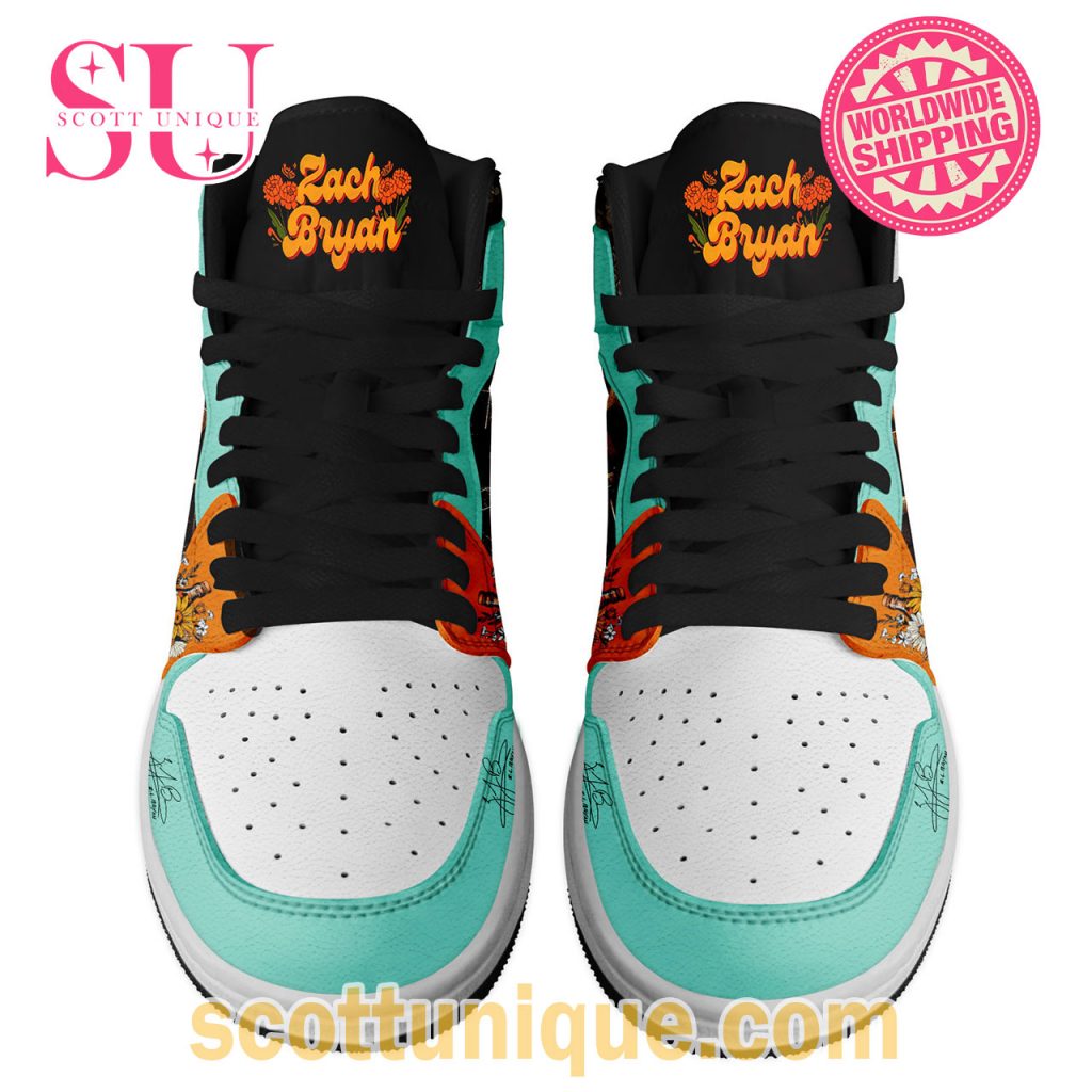 Zach Bryan Limited Signature Nike Air Jordan 1 Shoes1 Zach Bryan Limited Signature Nike Air Jordan 1 Shoes1