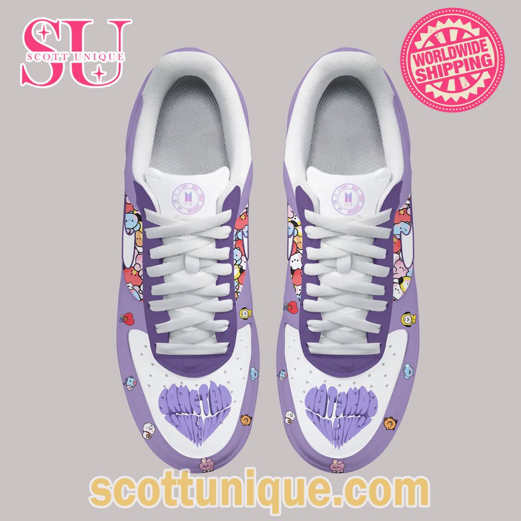 BTS King of Kpop Bangtang Sonyeondan Air Force Shoes3 BTS King of Kpop Bangtang Sonyeondan Air Force Shoes3