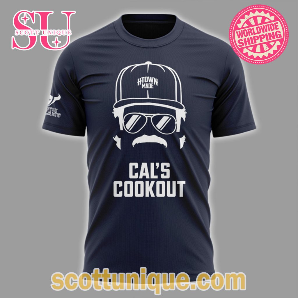 Cals Coockout Houston Texans T Shirt Cals Coockout Houston Texans T Shirt