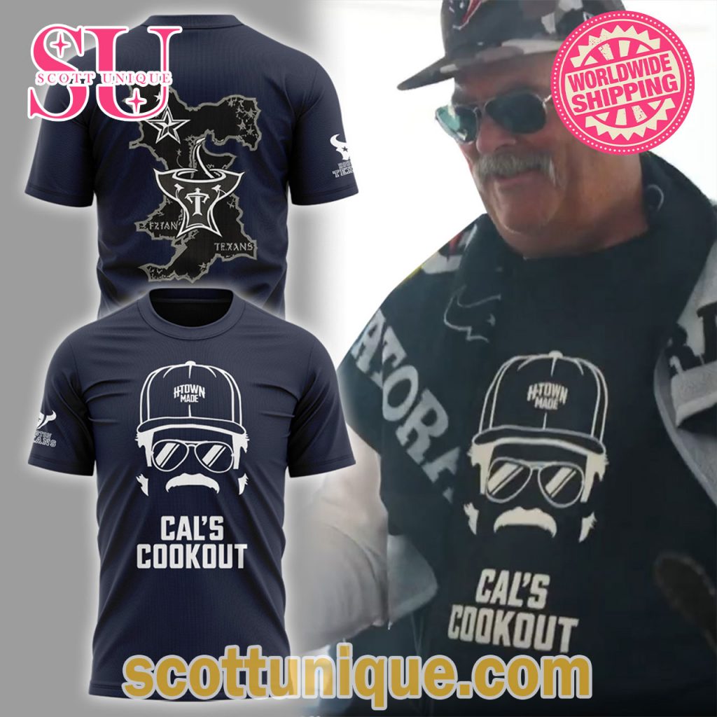 Cals Coockout Houston Texans T Shirt1 Cals Coockout Houston Texans T Shirt1