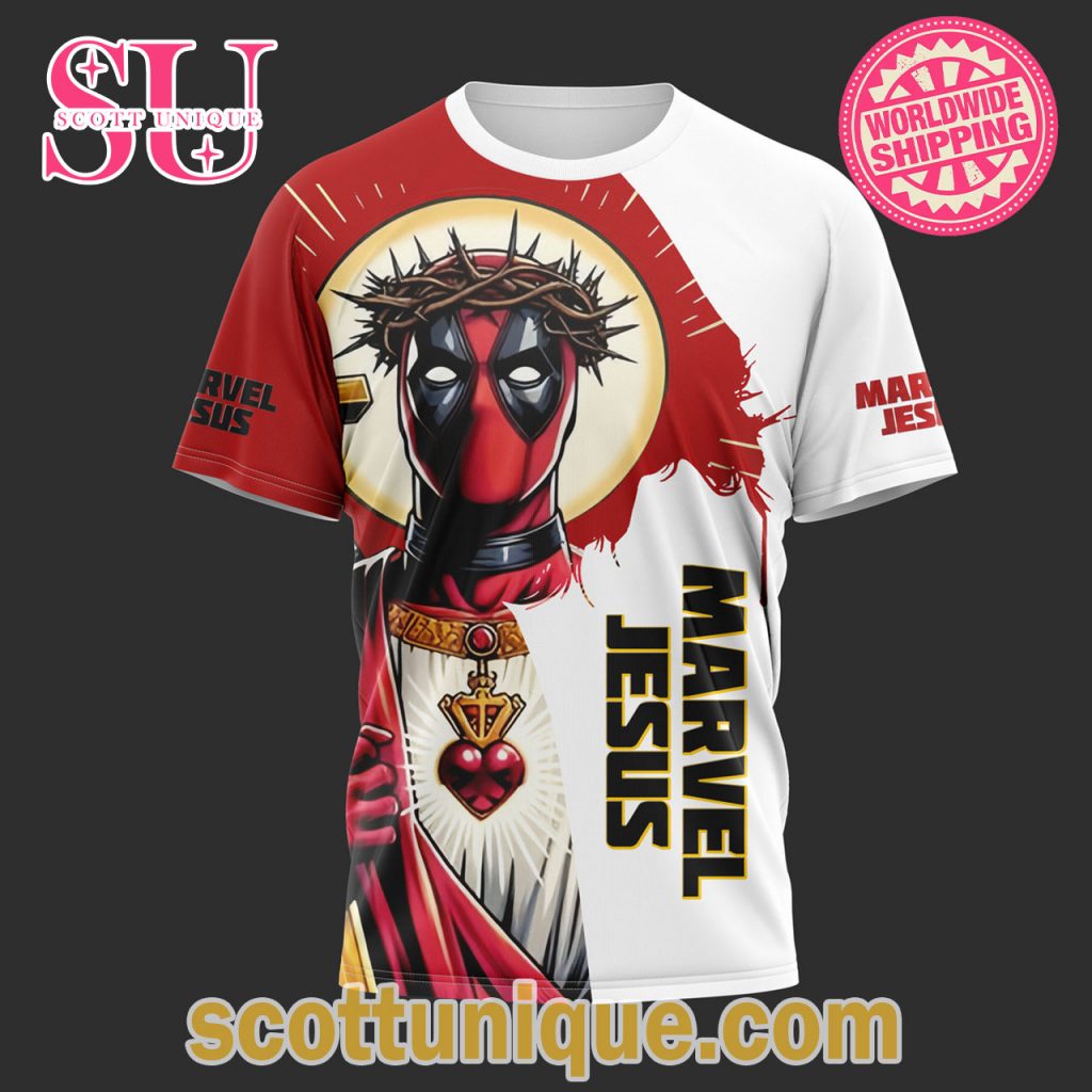 Deadpool I Am Marvel Jesus T Shirt Deadpool I Am Marvel Jesus T Shirt