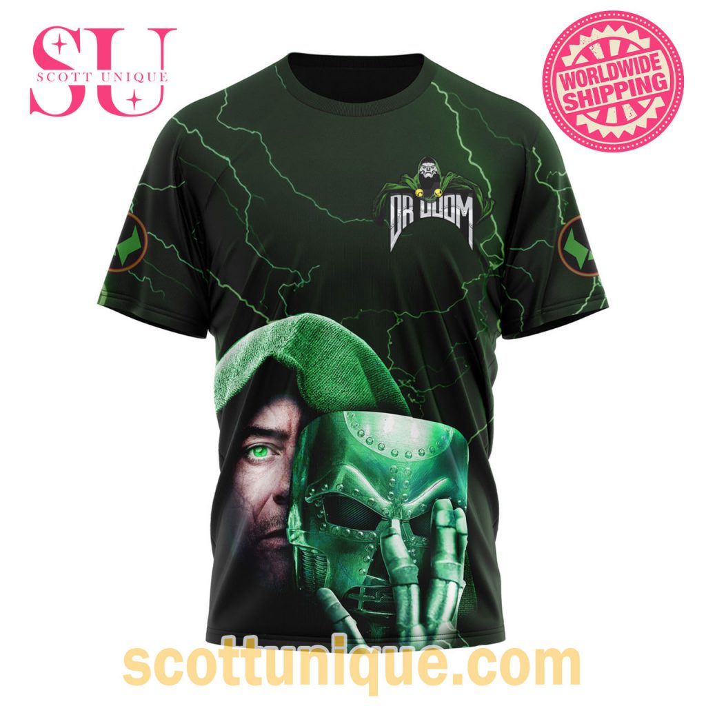Dr Doom New Mask Same Task T Shirt