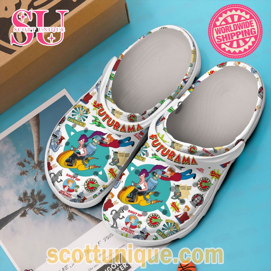 Futurama Sitcom Movie Premium Crocs Shoes