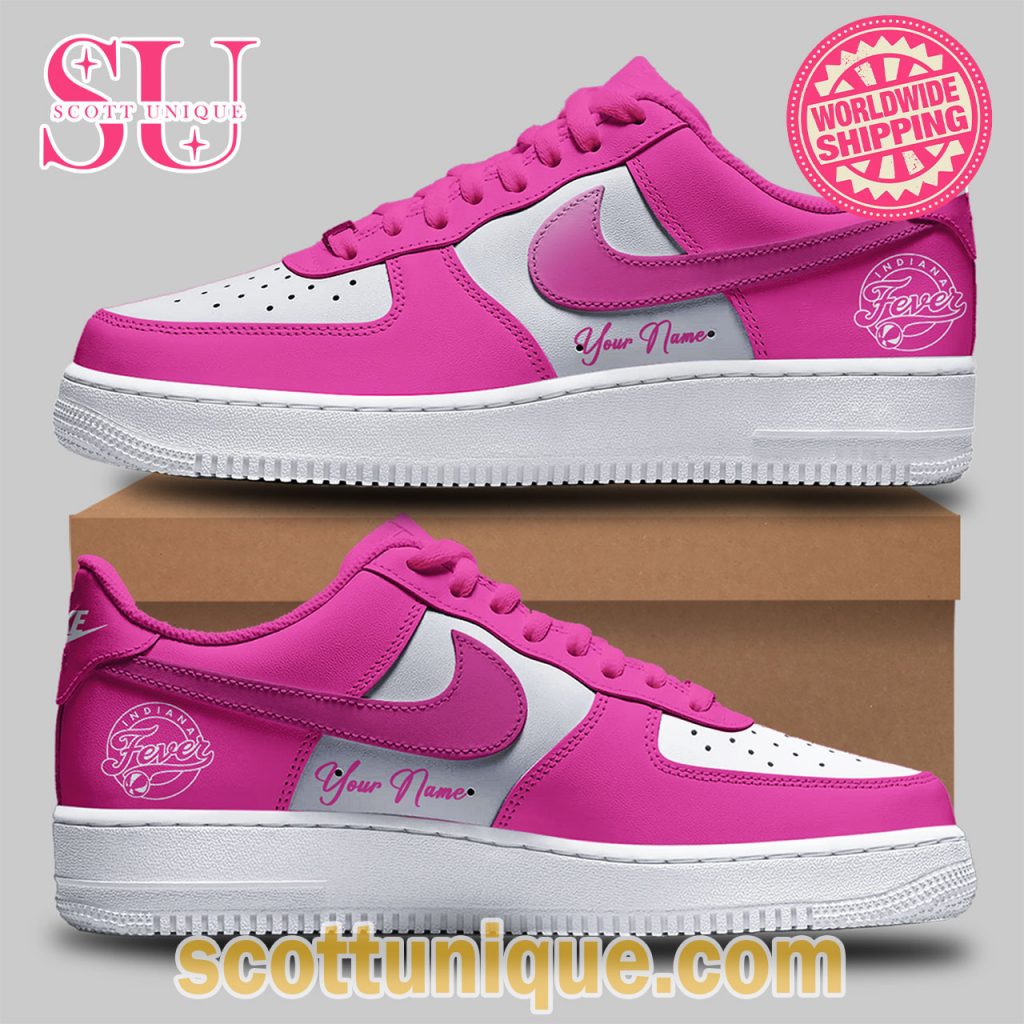 Indiana Fever Pink Premium Air Force Shoes1 Indiana Fever Pink Premium Air Force Shoes1