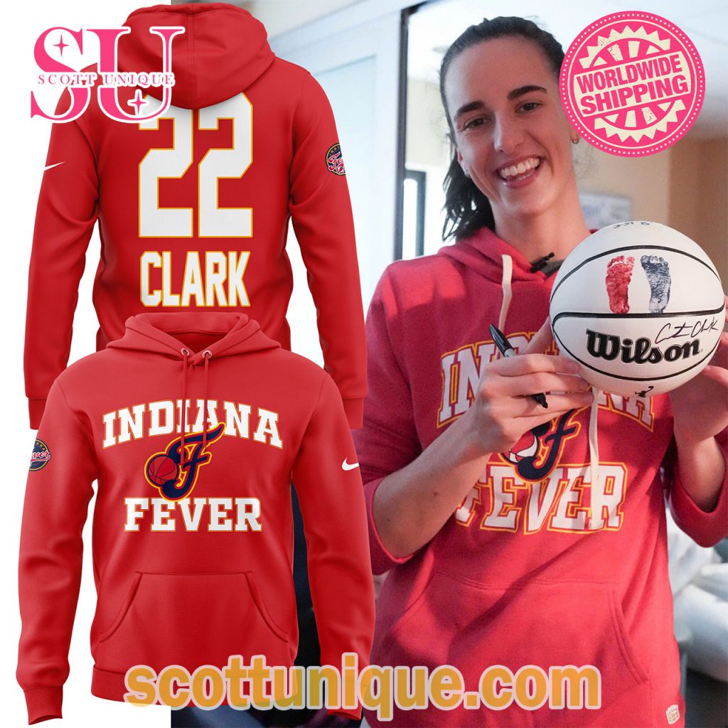 Indiana Fever WNBA Clark Basketball Hoodie Indiana Fever WNBA Clark Basketball Hoodie