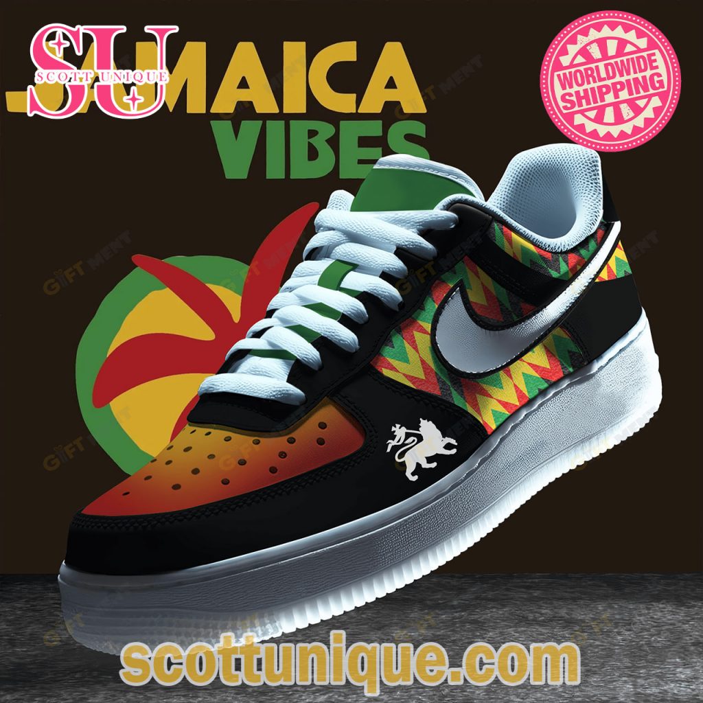 Jamaica Vibes Book Air Force Shoes