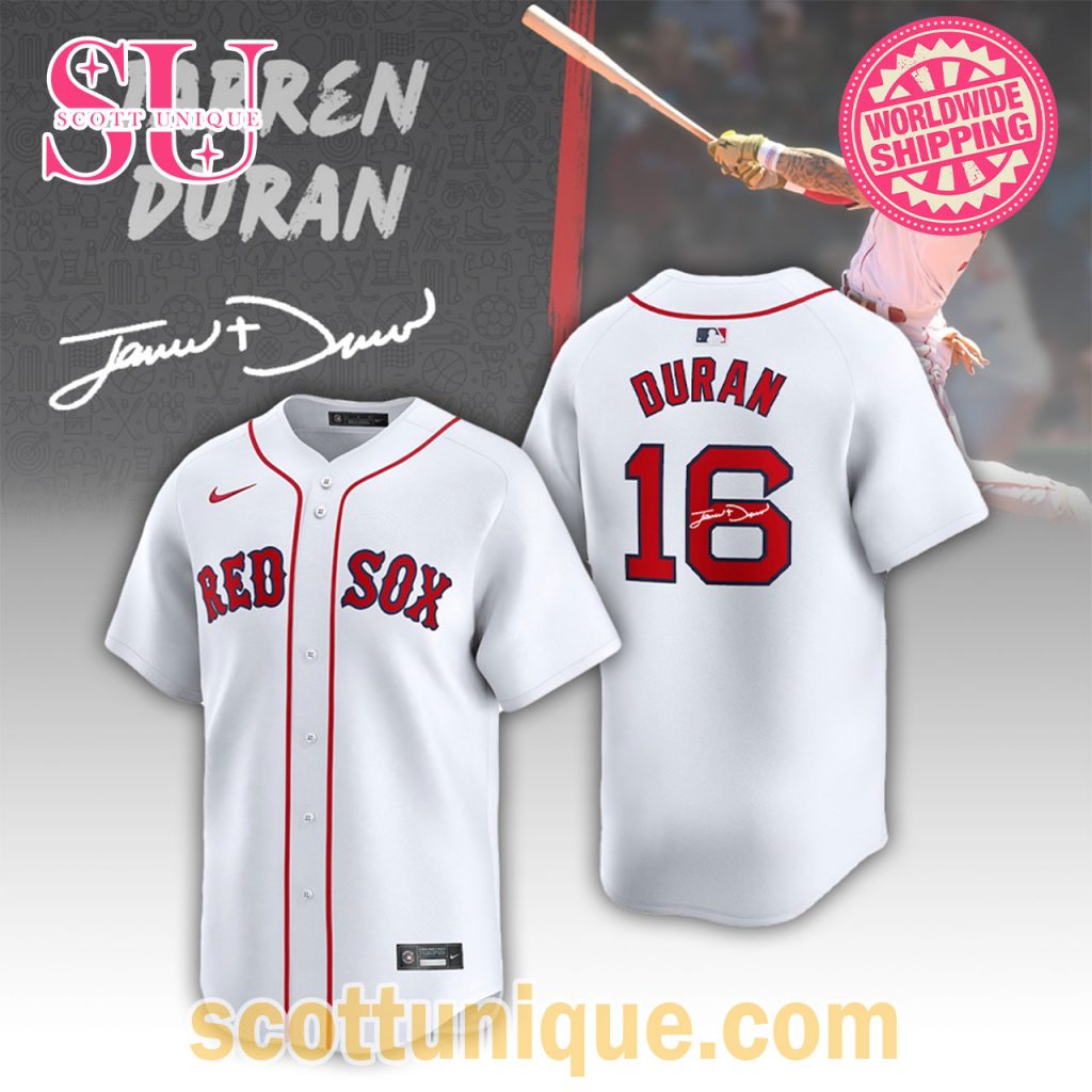 Jarren Duran Signature Red Sox 2024 Baseball Jersey Jarren Duran Signature Red Sox 2024 Baseball Jersey