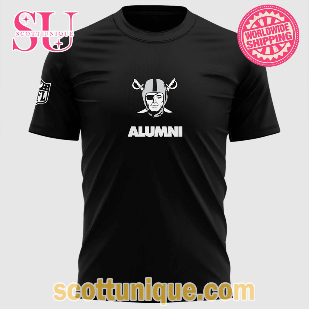 Las Vegas Raiders Alumni 2024 Black T Shirt Las Vegas Raiders Alumni 2024 Black T Shirt