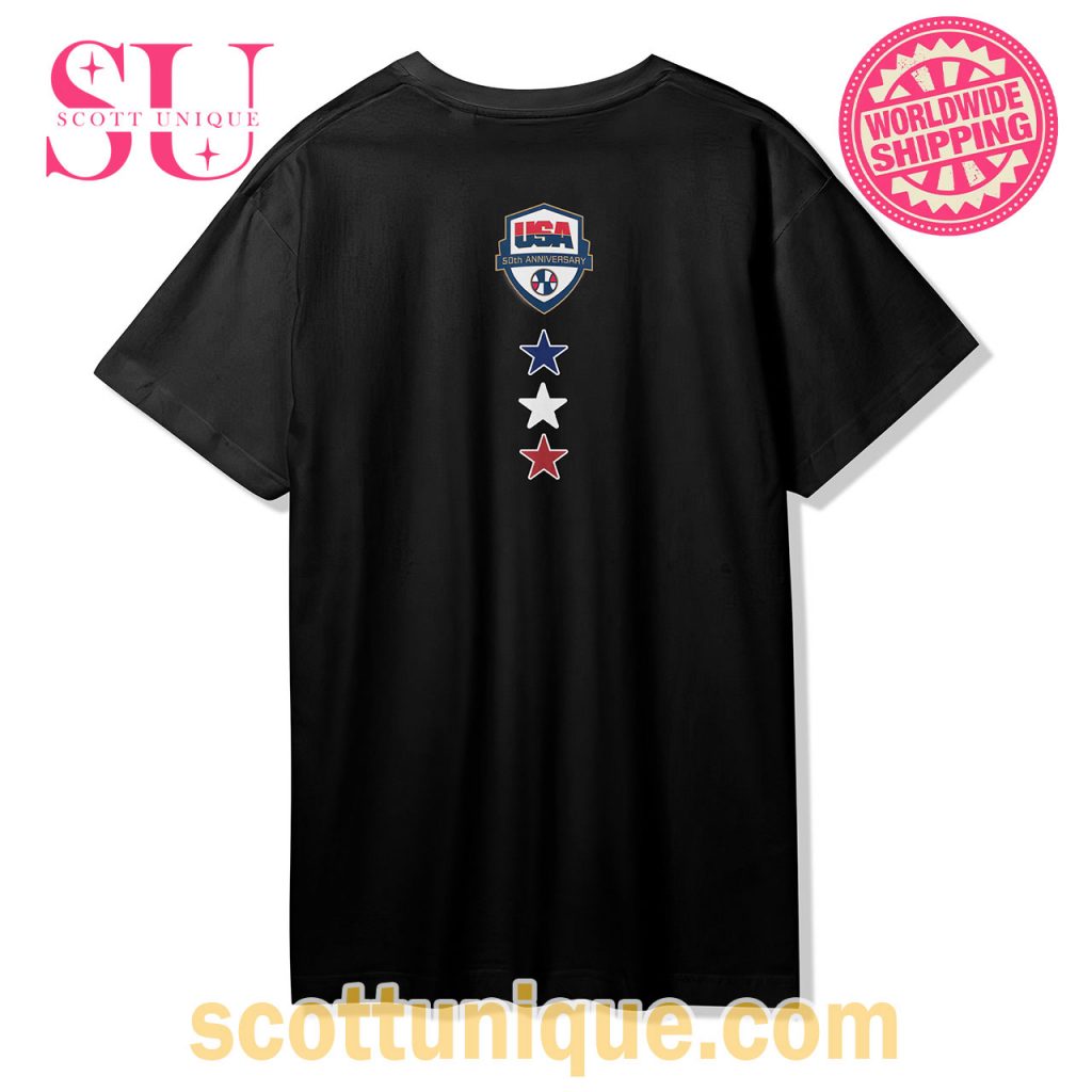Lebron Jame & Stephen Curry USA Brother T Shirt2 Lebron Jame & Stephen Curry USA Brother T Shirt2
