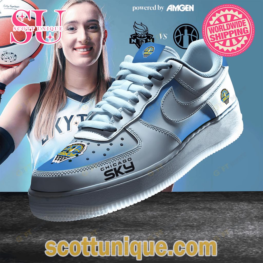 Limited Edition Chicago Sky Air Force Sneaker Limited Edition Chicago Sky Air Force Sneaker