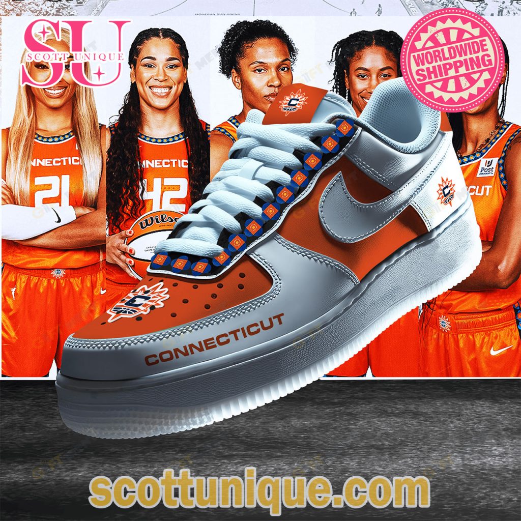 Limited Edition Connecticut Sun Air Force Sneaker