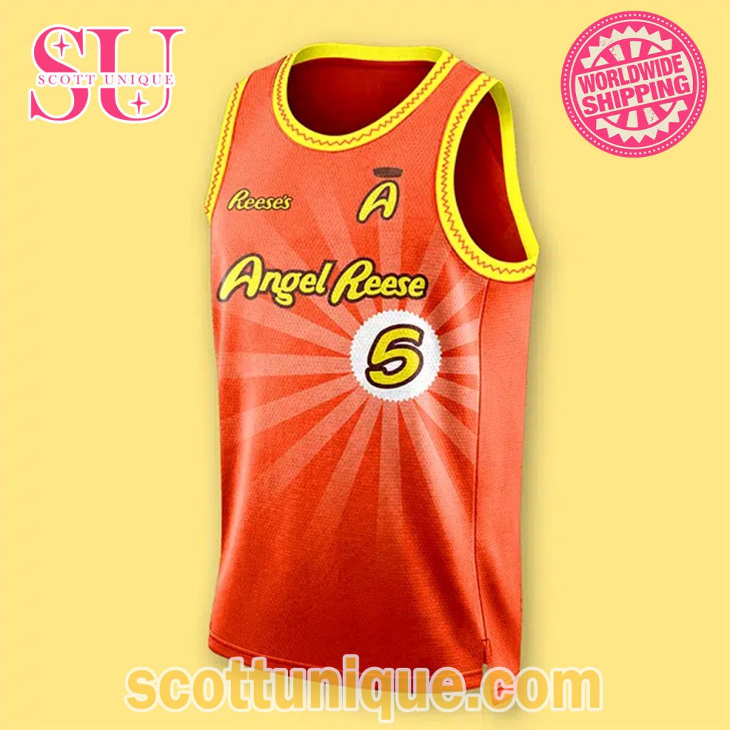 Limited Edition WNBA Reese’s Angel Basketball Jersey1 Limited Edition WNBA Reese’s Angel Basketball Jersey1