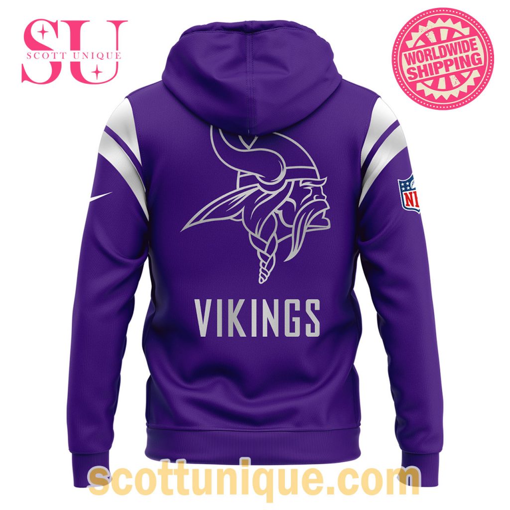 Minnesota Vikings NFL Purple Hoodie2 Minnesota Vikings NFL Purple Hoodie2