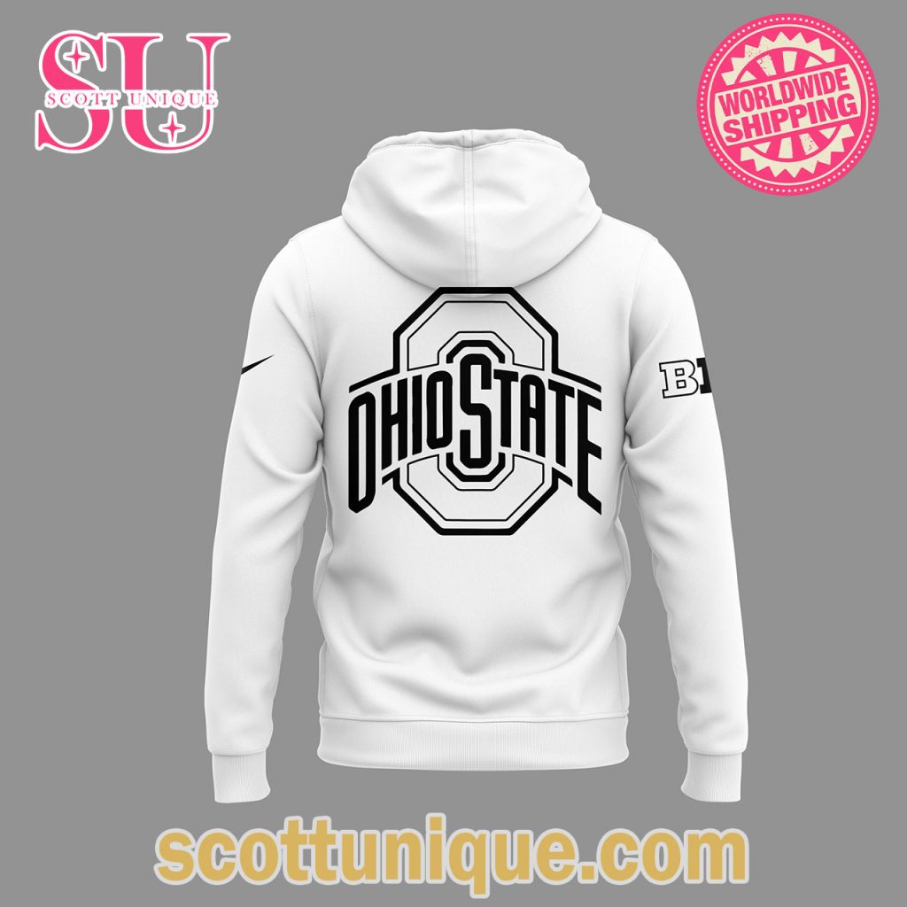 Ohio State Follow Jesus White Limited Edition Hoodie1 Ohio State Follow Jesus White Limited Edition Hoodie1