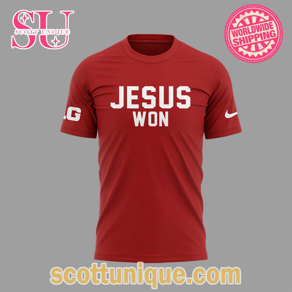 Ohio State Jesus Won Red Limited Edition T Shirt2 Ohio State Jesus Won Red Limited Edition T Shirt2