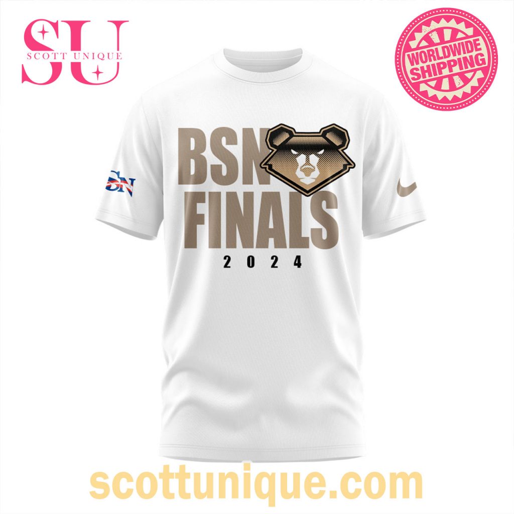 Osos de Manatí BSN Final 2024 White T Shirt Osos de Manatí BSN Final 2024 White T Shirt