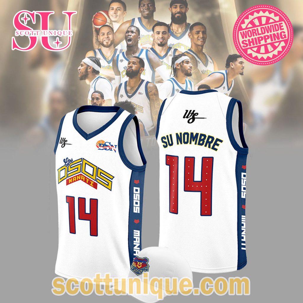 Osos de Manati Final 2024 Basketball Jersey Osos de Manati Final 2024 Basketball Jersey
