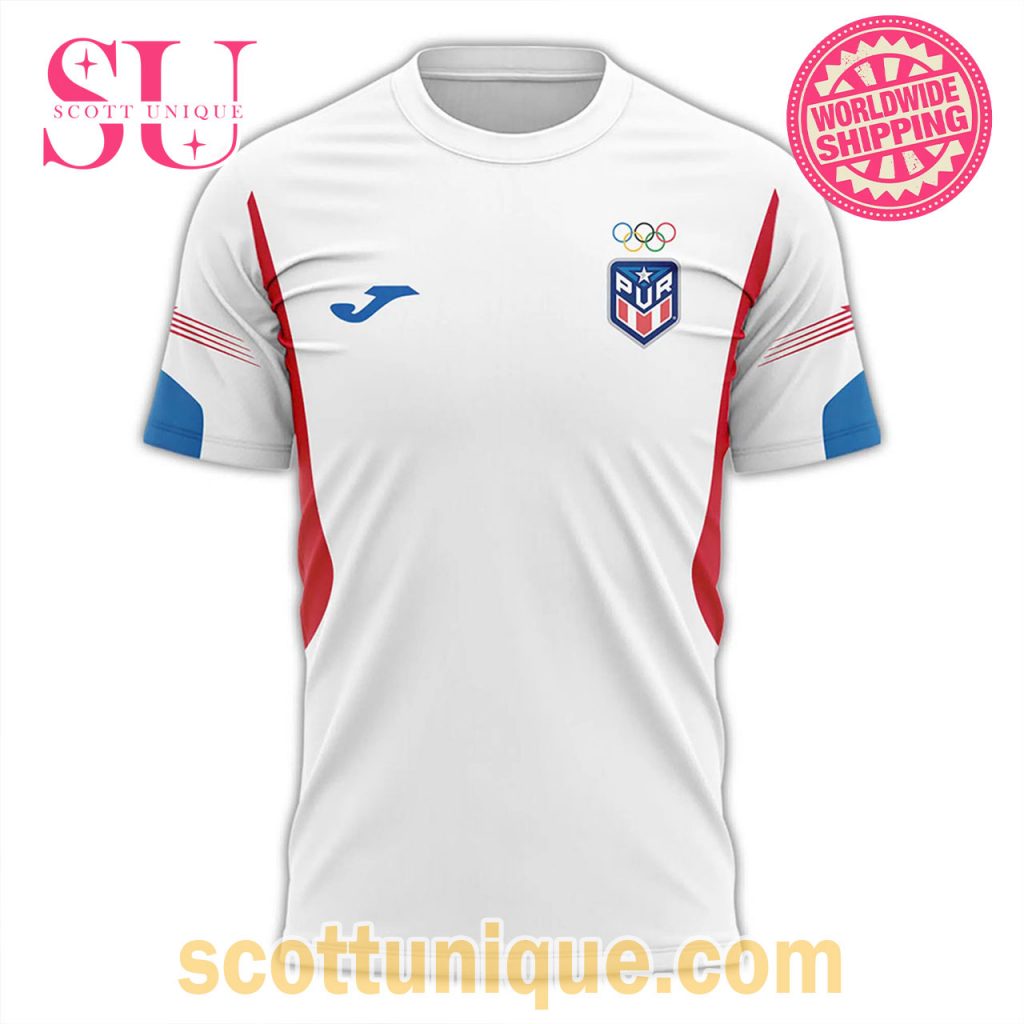 Puerto Rico Olympic Paris 2024 T Shirt Puerto Rico Olympic Paris 2024 T Shirt