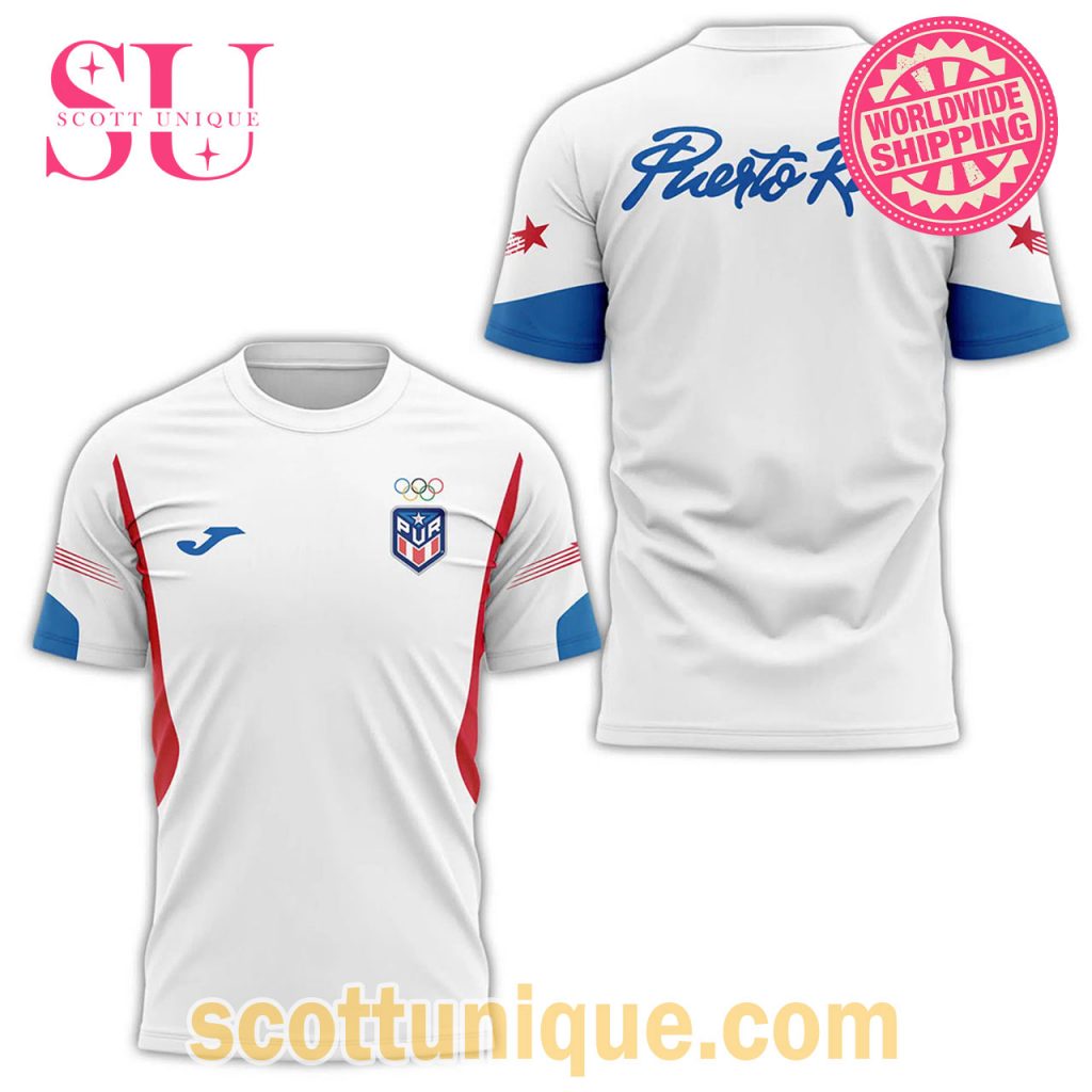 Puerto Rico Olympic Paris 2024 T Shirt3 Puerto Rico Olympic Paris 2024 T Shirt3