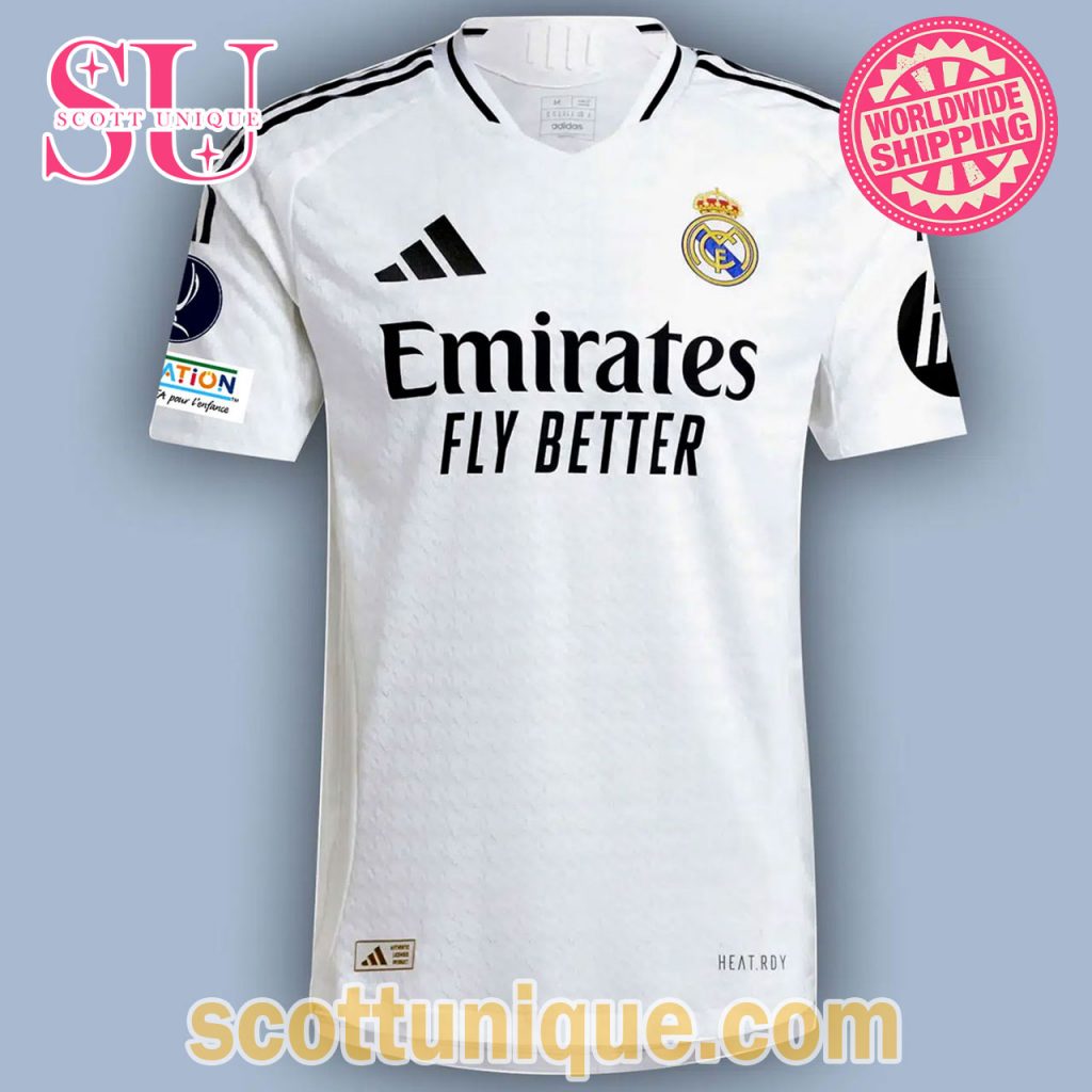 Real Madrid UEFA 6TH Champions Supercups T Shirt1 Real Madrid UEFA 6TH Champions Supercups T Shirt1