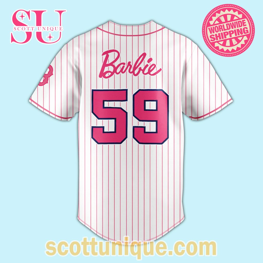 Red Sox x Barbie Night Game 2024 Pink Baseball Jersey1 Red Sox x Barbie Night Game 2024 Pink Baseball Jersey1