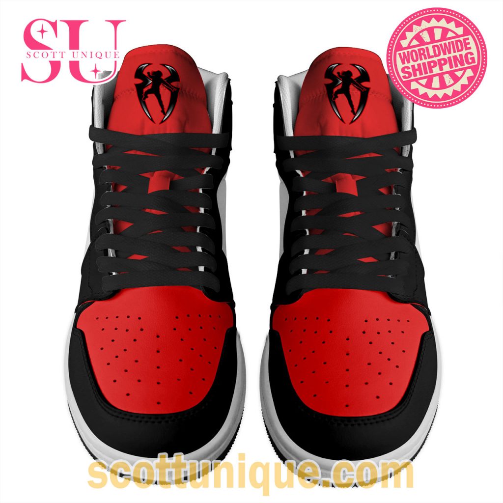 Roman Reigns Spider WWE Air Jordan High Top Shoes2 Roman Reigns Spider WWE Air Jordan High Top Shoes2