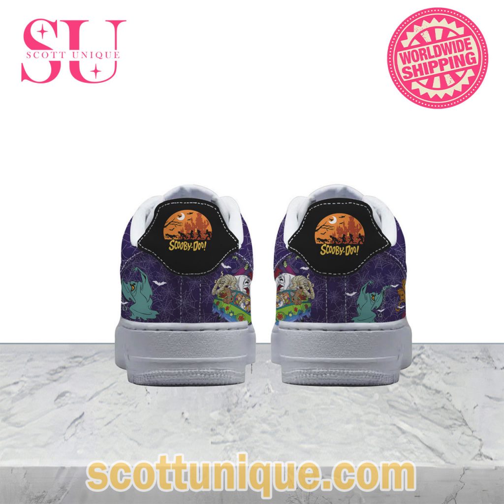 Scooby Doo Halloween Theme Air Force Shoes3 Scooby Doo Halloween Theme Air Force Shoes3
