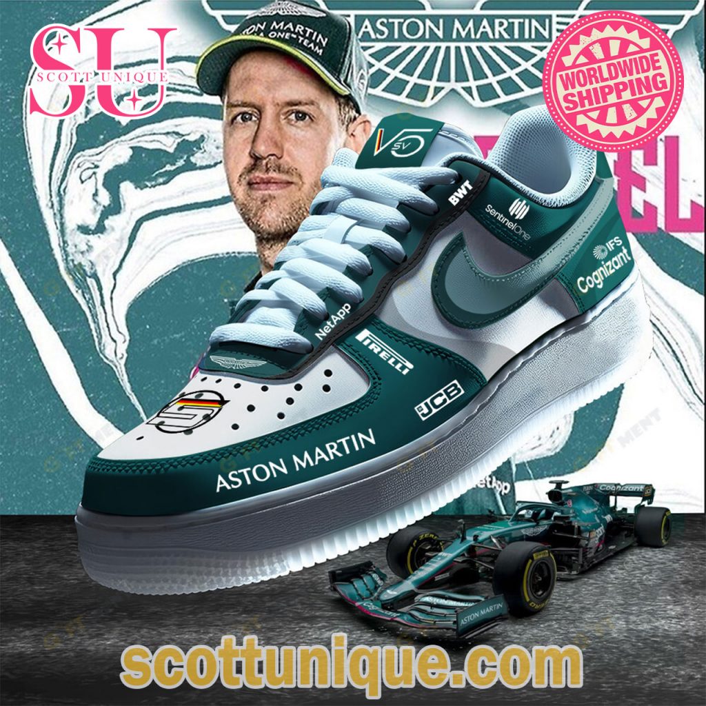 Sebastian Vettel Racing Premium Air Force Shoes