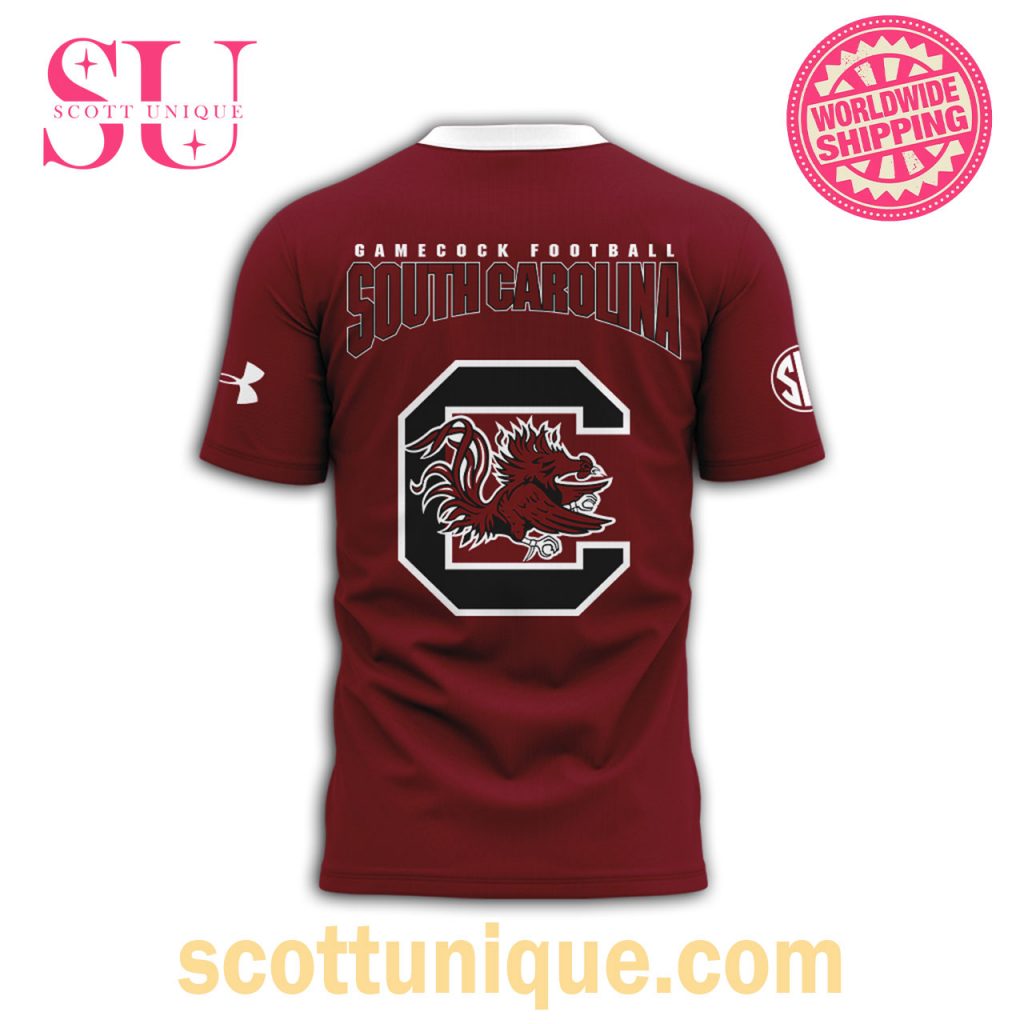 South Carolina Gamecocks Men's NCAA Football T Shirt2 South Carolina Gamecocks Men's NCAA Football T Shirt2