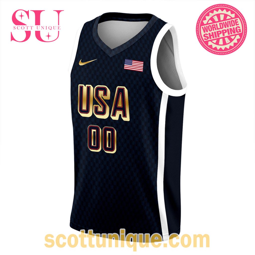 Special Gold Medal USA Team Basketball Jersey Tank Top Special Gold Medal USA Team Basketball Jersey Tank Top