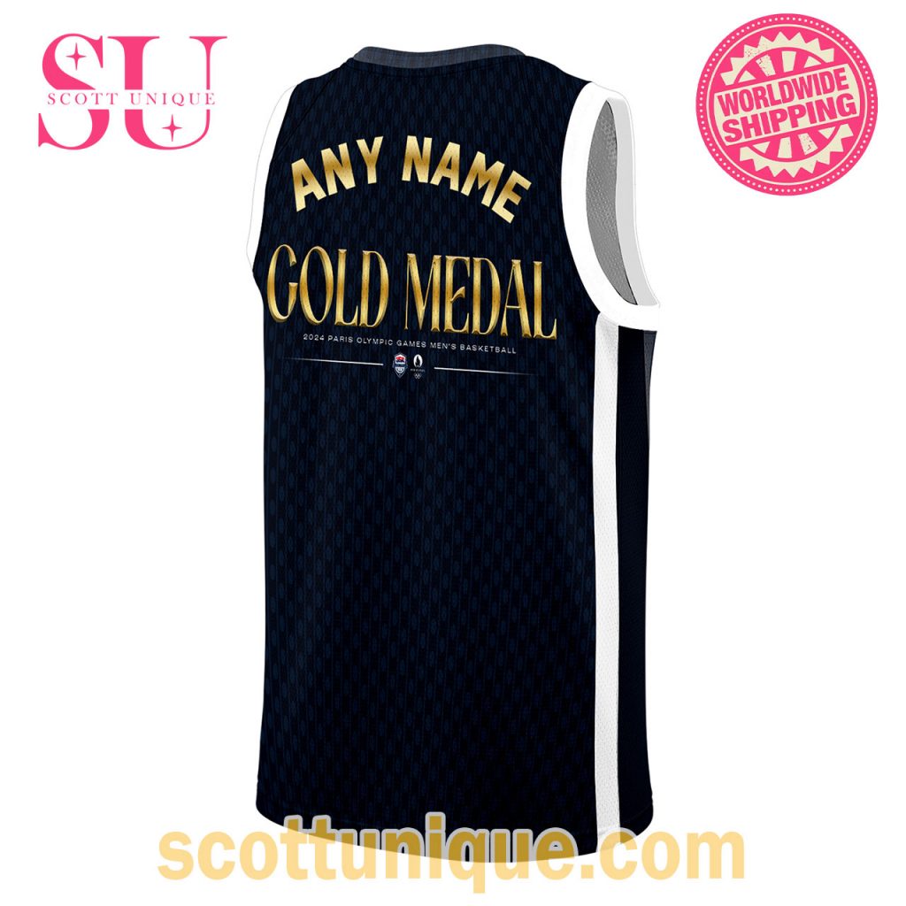 Special Gold Medal USA Team Basketball Jersey Tank Top2 Special Gold Medal USA Team Basketball Jersey Tank Top2