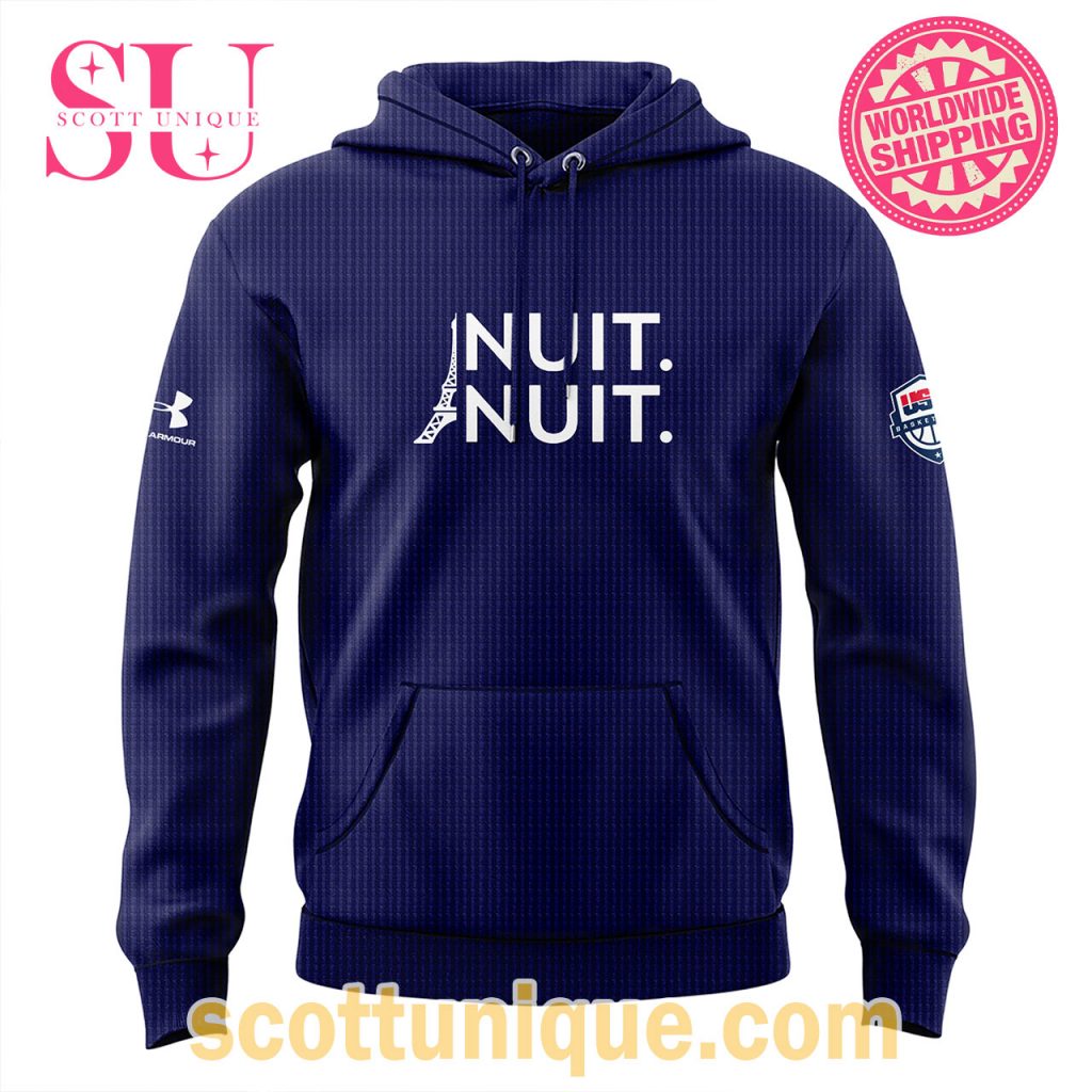 USA Basketball Olympic Gold Medalist Nuit Nuit Hoodie USA Basketball Olympic Gold Medalist Nuit Nuit Hoodie