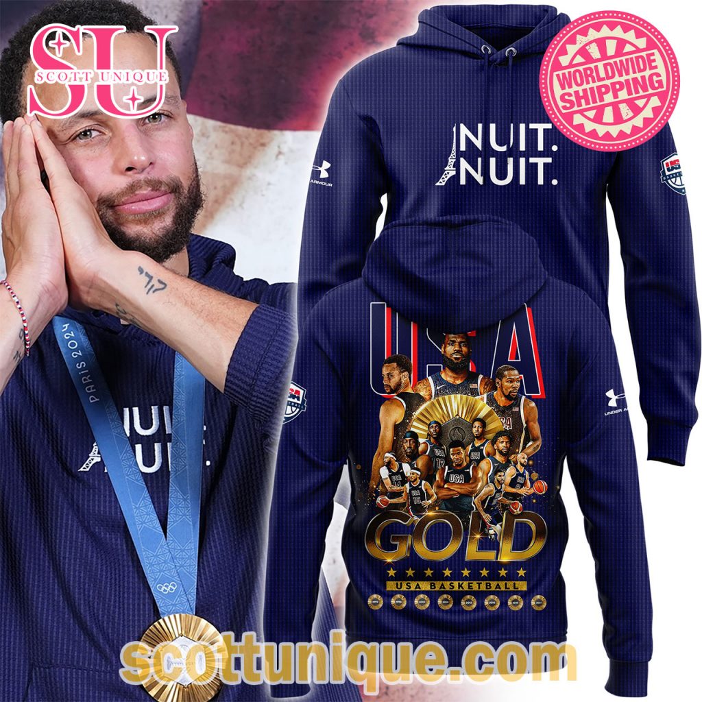 USA Basketball Olympic Gold Medalist Nuit Nuit Hoodie1 USA Basketball Olympic Gold Medalist Nuit Nuit Hoodie1