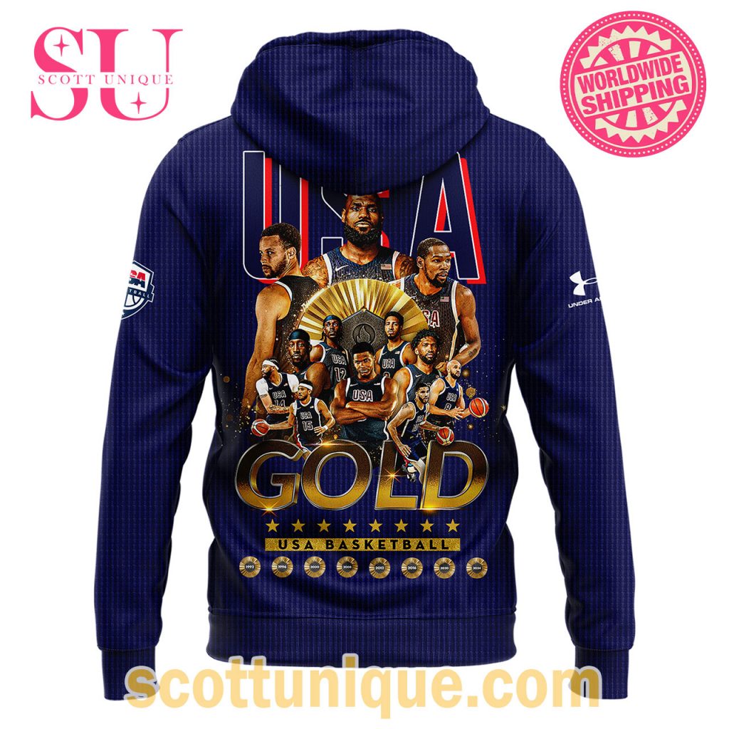 USA Basketball Olympic Gold Medalist Nuit Nuit Hoodie2 USA Basketball Olympic Gold Medalist Nuit Nuit Hoodie2