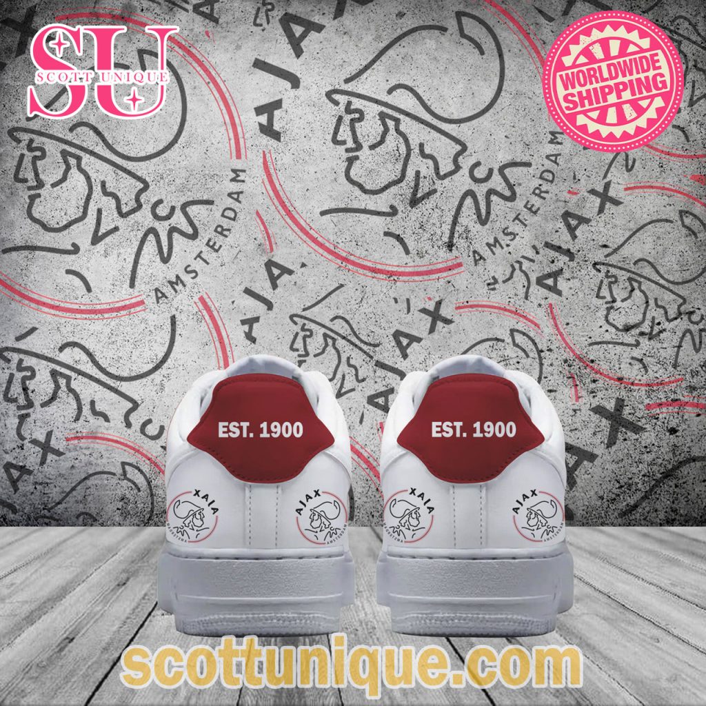 Ajax Amsterdam Football Club Premium Air Force Shoes1 Ajax Amsterdam Football Club Premium Air Force Shoes1
