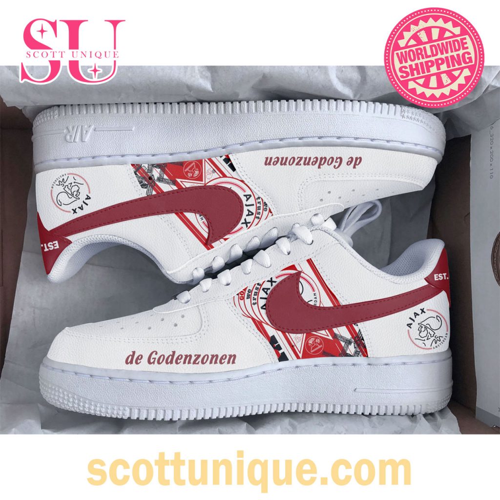 Ajax Amsterdam Football Club Premium Air Force Shoes3 Ajax Amsterdam Football Club Premium Air Force Shoes3