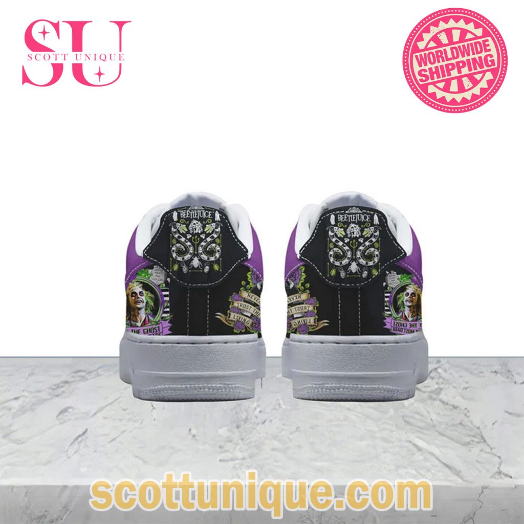 Beetlejuice Gleammerch Personalized Air Force Shoes1 Beetlejuice Gleammerch Personalized Air Force Shoes1