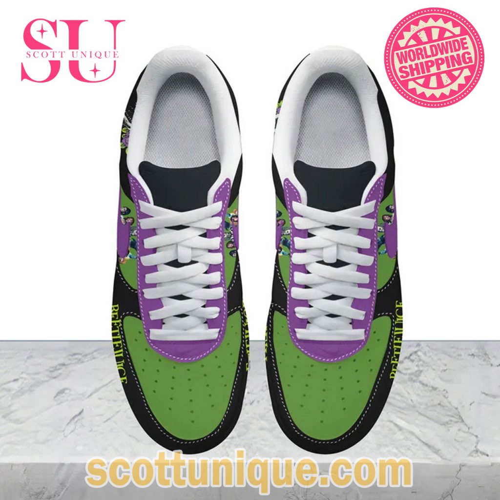 Beetlejuice Gleammerch Personalized Air Force Shoes2 Beetlejuice Gleammerch Personalized Air Force Shoes2