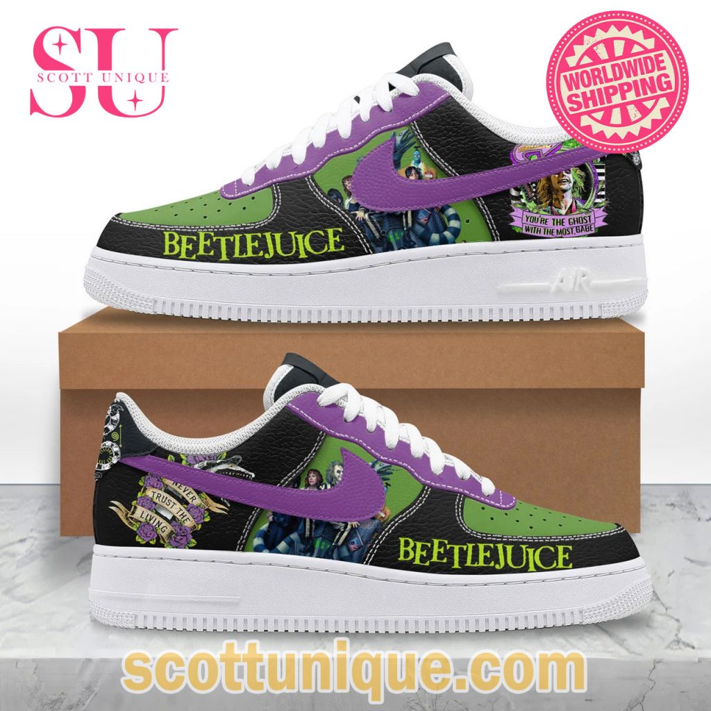 Beetlejuice Gleammerch Personalized Air Force Shoes43 Beetlejuice Gleammerch Personalized Air Force Shoes43