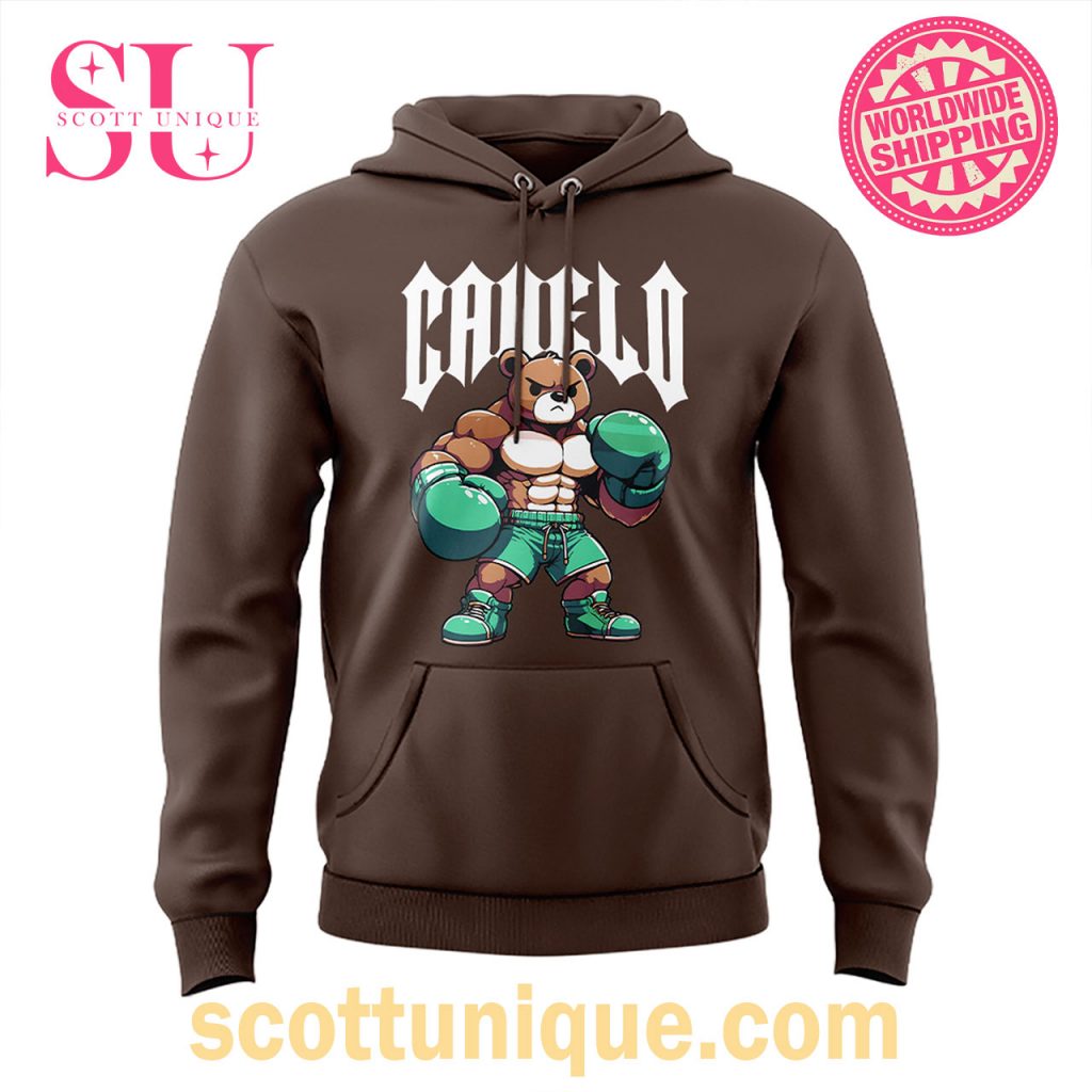 Canelo Bear Limited Edition Hoodie Brown Canelo Bear Limited Edition Hoodie Brown