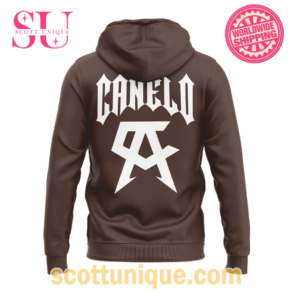 Canelo Bear Limited Edition Hoodie Brown2 Canelo Bear Limited Edition Hoodie Brown2