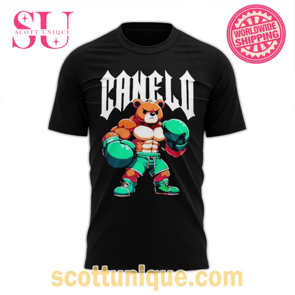 Canelo Bear Limited Edition T Shirt Black Canelo Bear Limited Edition T Shirt Black